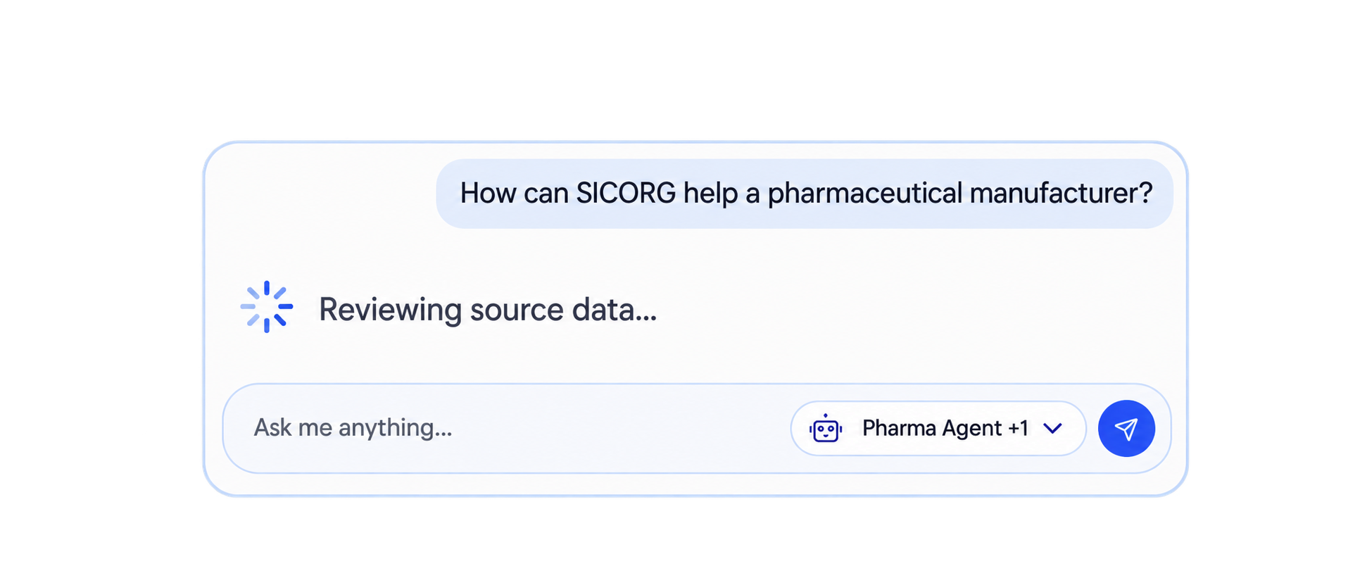 Ask your Pharma ERP anything